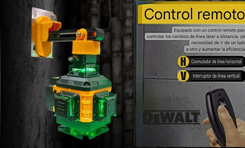 Nivel Laser Dewalt 16 Lineas 21v