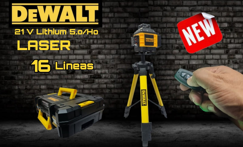 Nivel Laser Dewalt 16 Lineas 21v